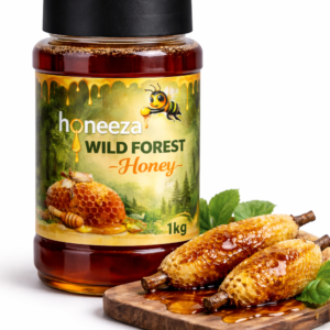 Pure Wild Forest Honey 1kg (Jungli Shehad) – Raw Small Bee Honey | Honeeza